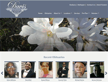 Tablet Screenshot of davisofboston.com